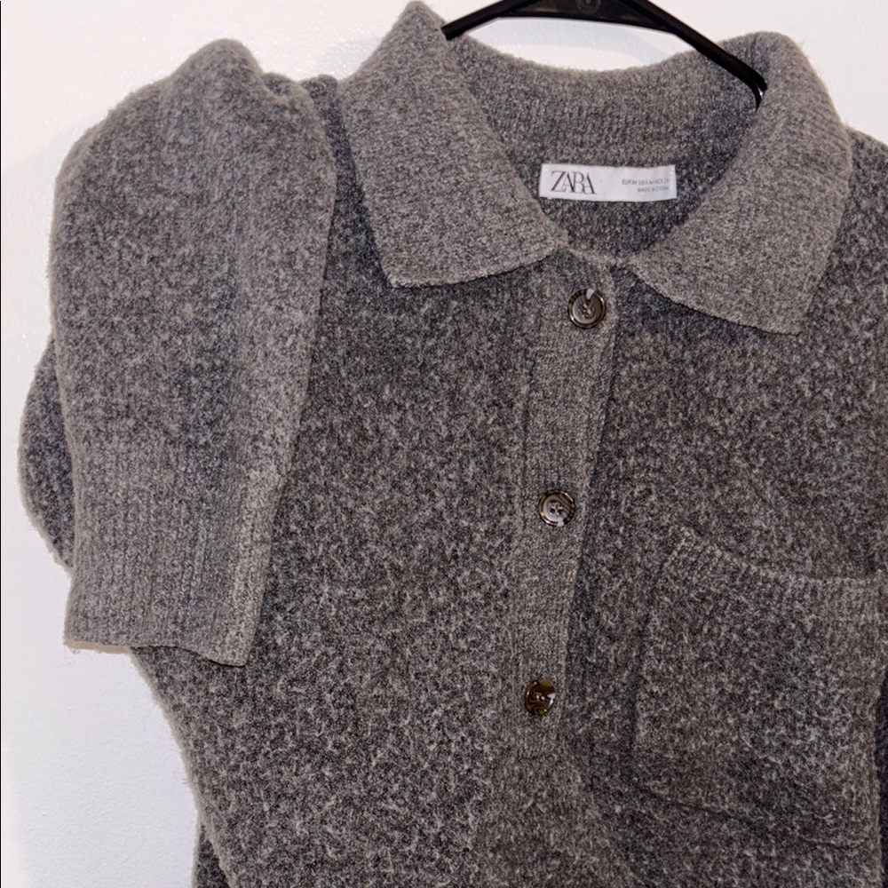Zara Men's Gray Sweater
